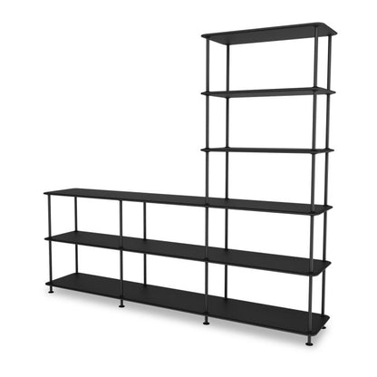 Etagère Free 522000 par Jakob Wagner - Montana Furniture-Noir-Noir 05-The Woods Gallery