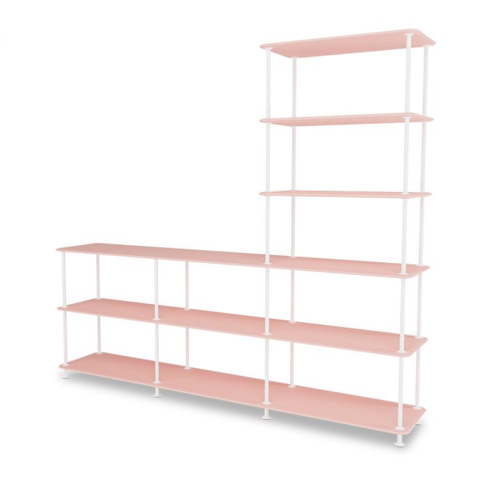 Etagère Free 522000 par Jakob Wagner - Montana Furniture-Rose-New White 101-The Woods Gallery