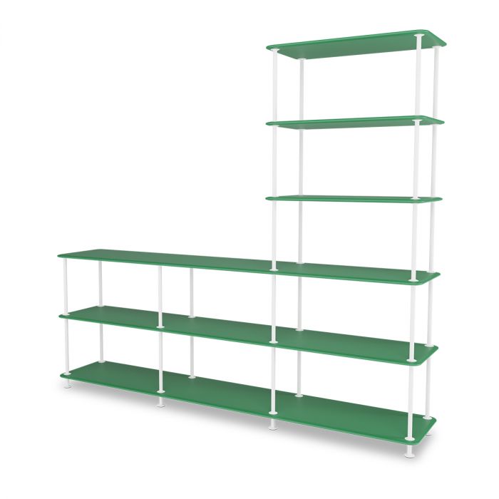 Etagère Free 522000 par Jakob Wagner - Montana Furniture-Vert-New White 101-The Woods Gallery