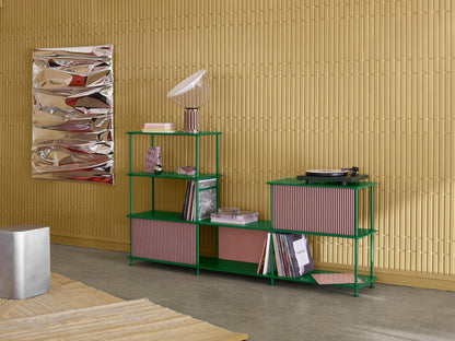 Etagère Free 522000 par Jakob Wagner - Montana Furniture-Vert-Noir 05-The Woods Gallery