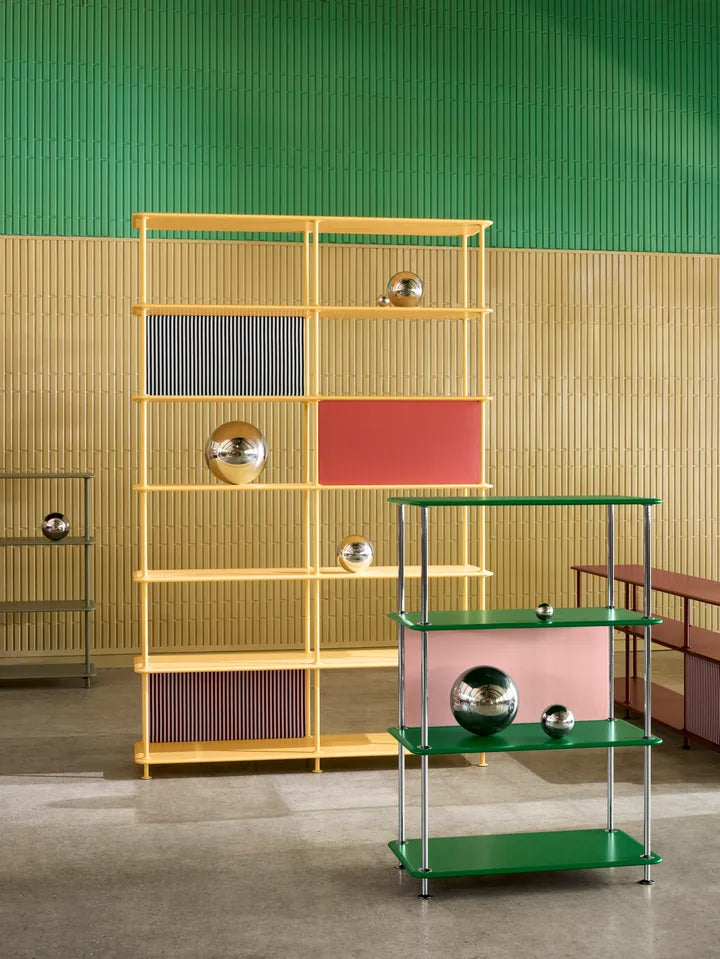 Etagère Free 522000 par Jakob Wagner - Montana Furniture-Vert-Noir 05-The Woods Gallery