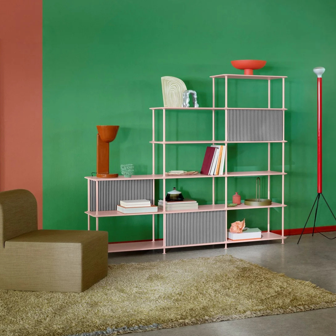 Etagère Free 522000 par Jakob Wagner - Montana Furniture-Vert-Noir 05-The Woods Gallery