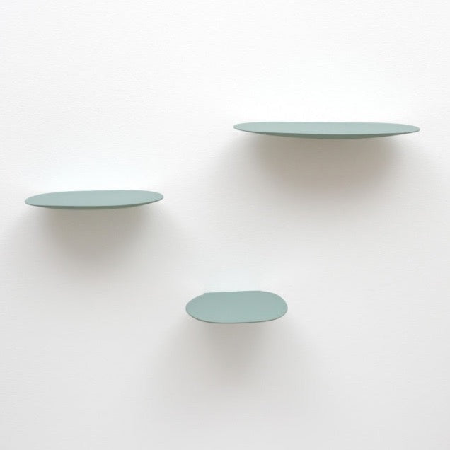 Etagère Isola, lot de 3, de Studio BrichetZiegler - Moustache-Vert Olive-The Woods Gallery