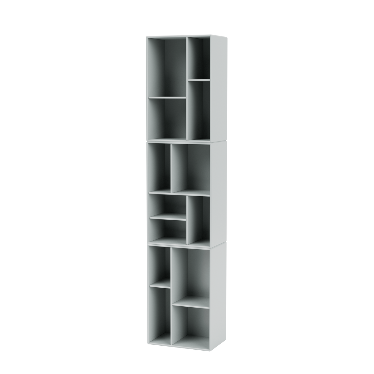 Étagère Loom par Peter J. Lassen, laque 156 Oyster, suspendu au mur, packshot Montana