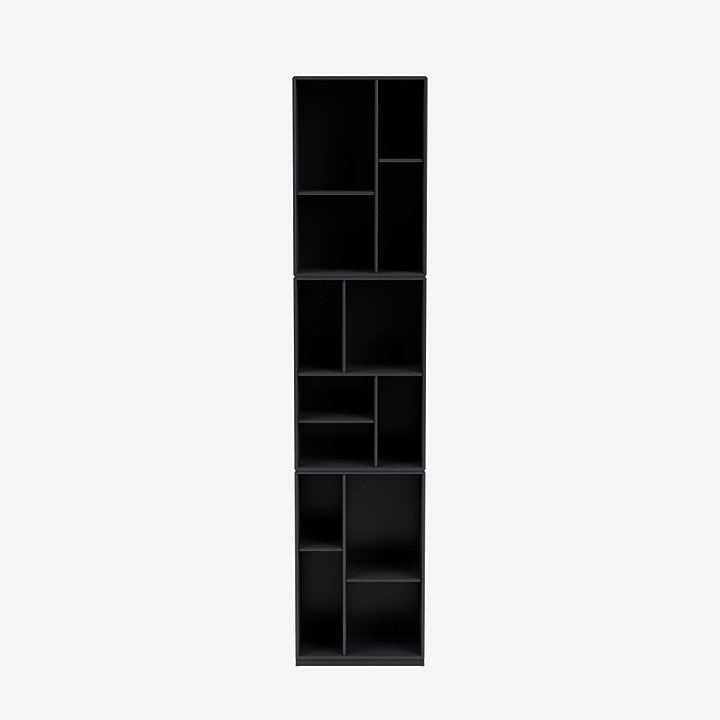 Étagère Loom par Peter J. Lassen - Montana-04 Anthracite-Plinthe h 3cm-The Woods Gallery