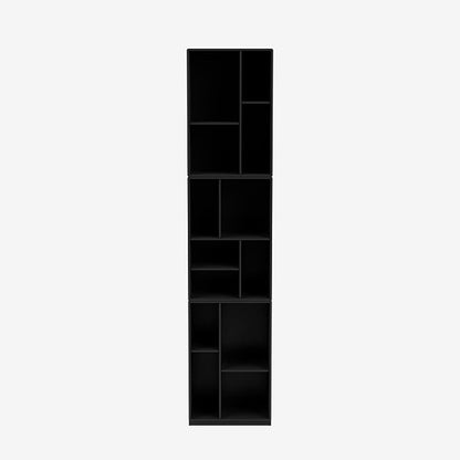 Étagère Loom par Peter J. Lassen - Montana-05 Black-Plinthe h 3cm-The Woods Gallery