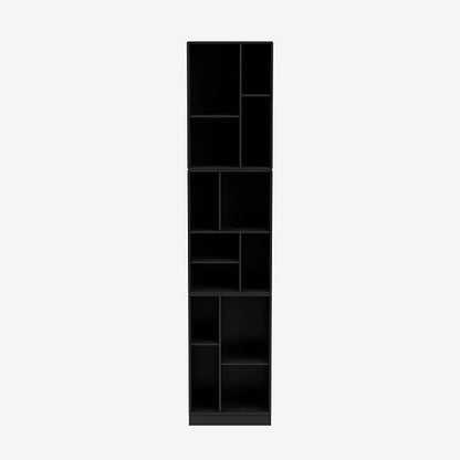 Étagère Loom par Peter J. Lassen - Montana-05 Black-Plinthe h 7cm-The Woods Gallery