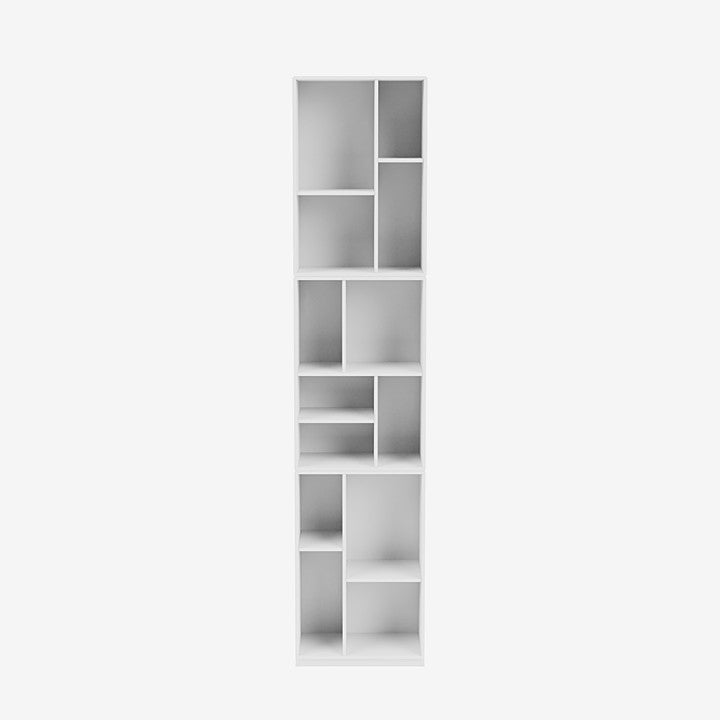 Étagère Loom par Peter J. Lassen - Montana-101 New White-Plinthe h 3cm-The Woods Gallery