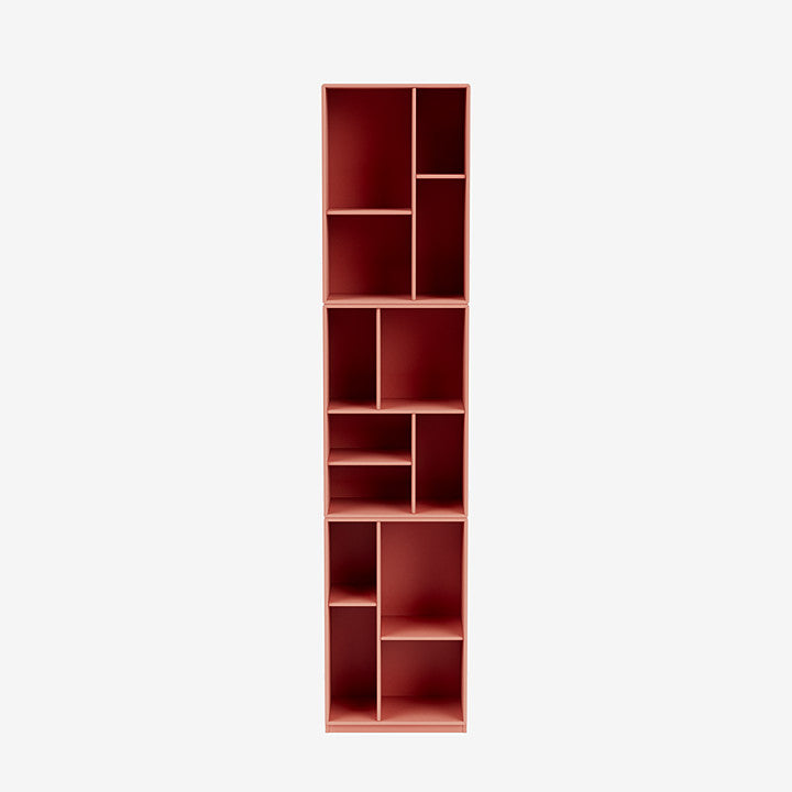 Étagère Loom par Peter J. Lassen - Montana-151 Rhubarb-Plinthe h 3cm-The Woods Gallery