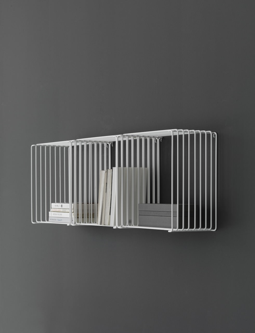Etagère Panton Wire Cube profondeur 25,8 cm - Montana Furniture-Chrome-The Woods Gallery