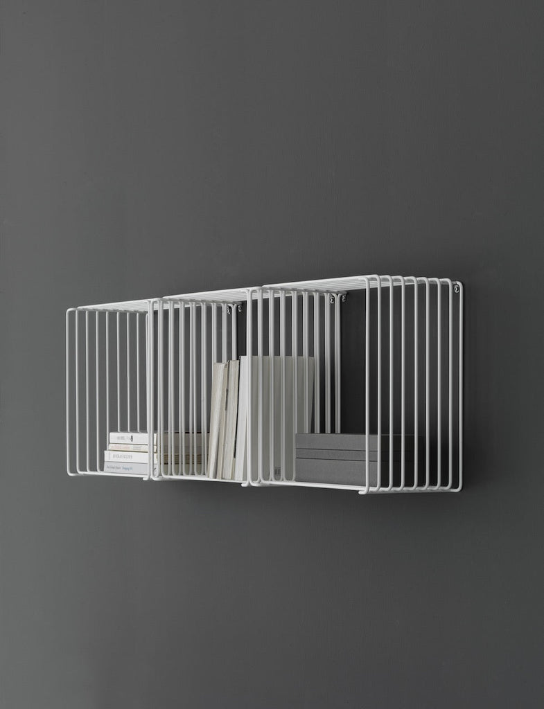 Etagère Panton Wire Cube profondeur 25,8 cm - Montana Furniture-Chrome-The Woods Gallery
