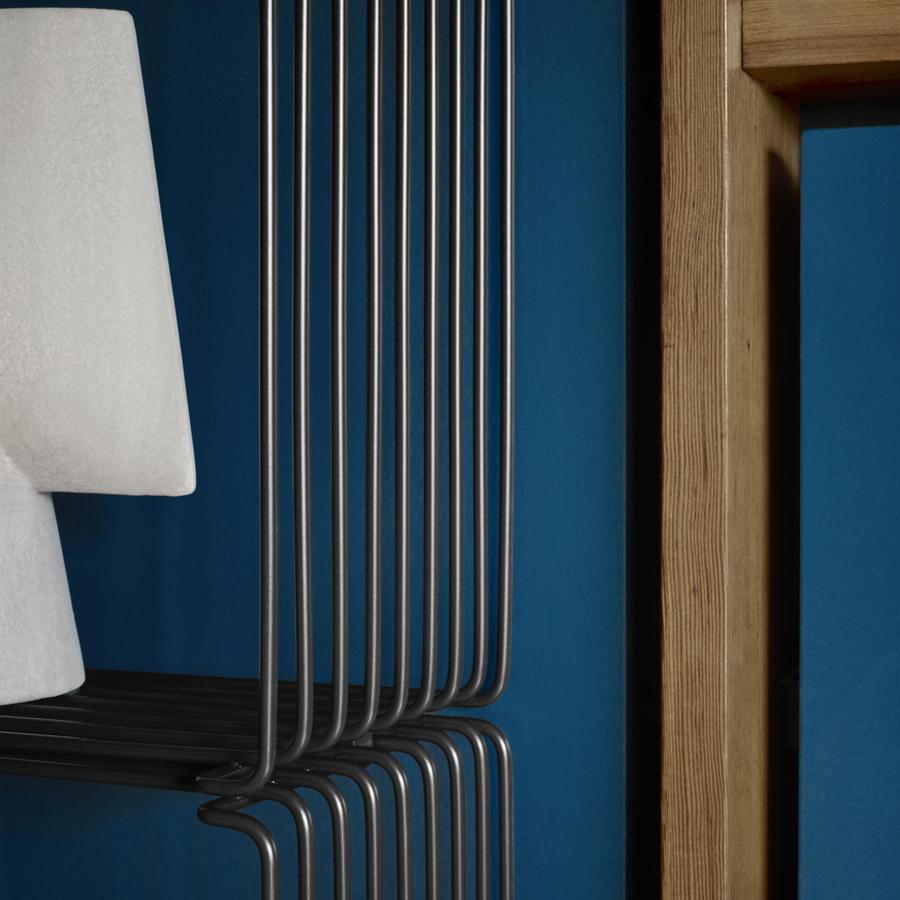 Etagère Panton Wire Cube profondeur 25,8 cm - Montana Furniture-Chrome-The Woods Gallery