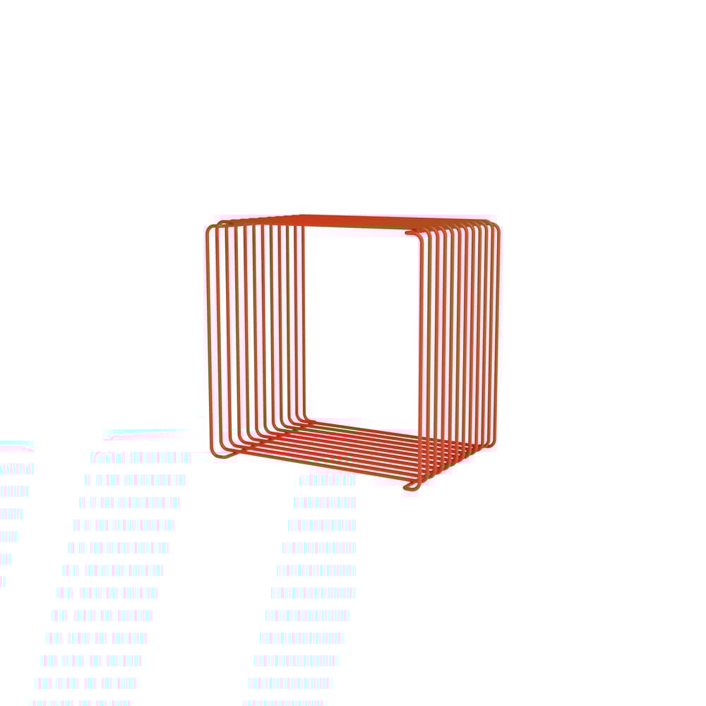 Etagère Panton Wire Cube profondeur 25,8 cm - Montana Furniture-Chrome-The Woods Gallery