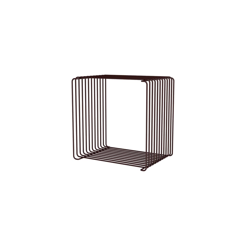 Etagère Panton Wire Cube profondeur 25,8 cm - Montana Furniture-Chrome-The Woods Gallery