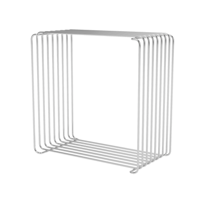 Etagère Panton Wire Cube profondeur 25,8 cm - Montana Furniture-Chrome-The Woods Gallery