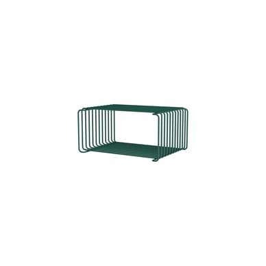 Etagère Panton Wire Half demi Cube Hauteur 17,2 cm prof 25,7 cm - Montana Furniture-Pine Green-The Woods Gallery