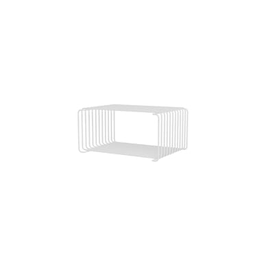 Etagère Panton Wire Half demi Cube Hauteur 17,2 cm prof 25,7 cm - Montana Furniture-Snow-The Woods Gallery