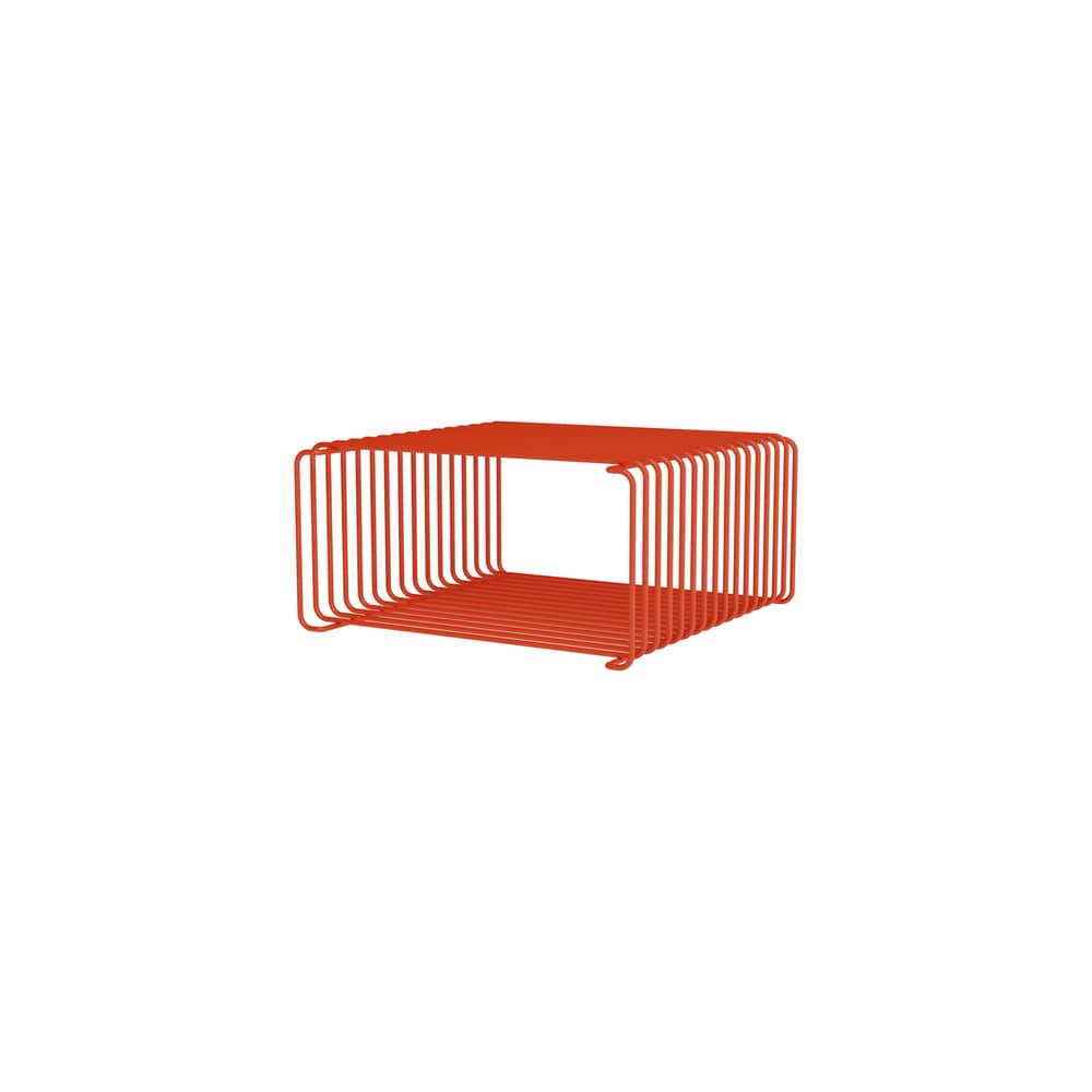Etagère Panton Wire Half demi Cube Hauteur 17,2 cm prof 34,8 cm - Montana Furniture-Rosehip-The Woods Gallery