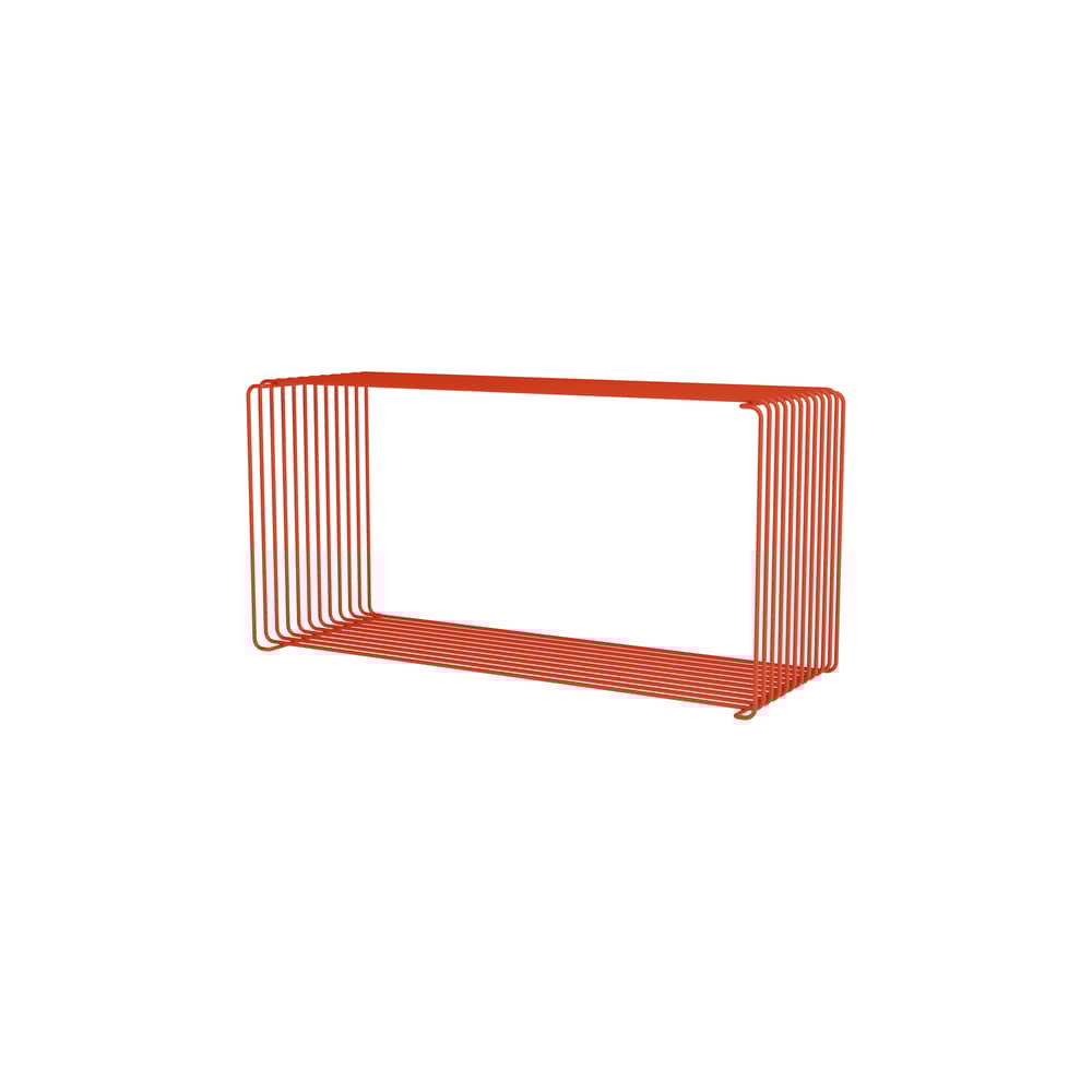 Etagère Panton Wire L 70 cm Rectangle fin profondeur 25,7 cm - Montana Furniture-Chrome-The Woods Gallery