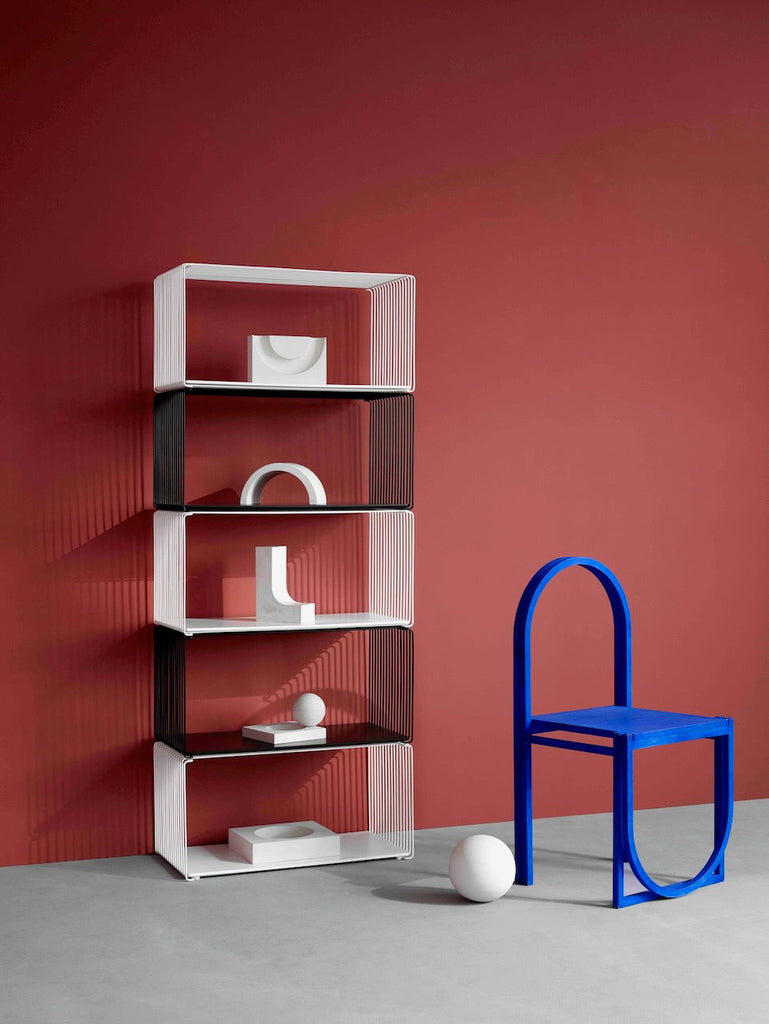 Etagère Panton Wire Rectangle 70 cm - Montana Furniture-Chrome-The Woods Gallery