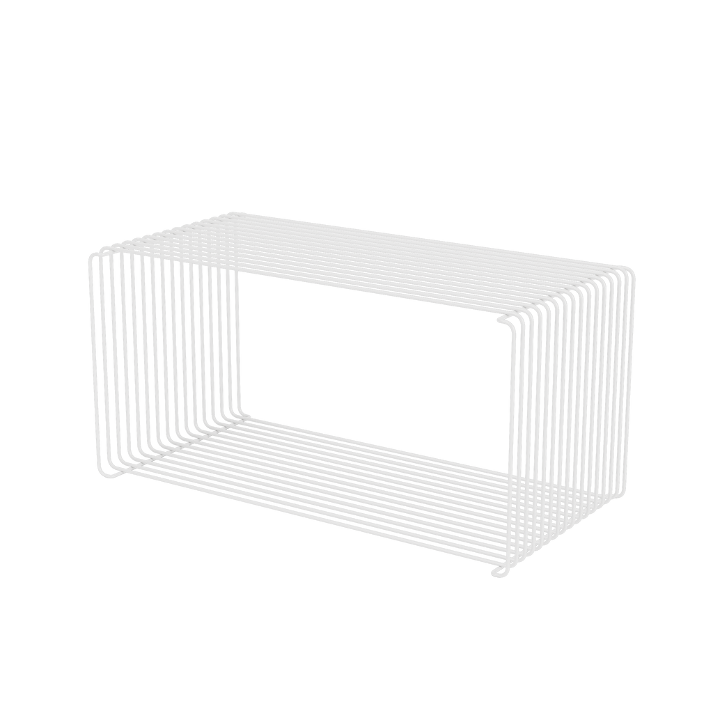 Etagère Panton Wire Rectangle 70 cm - Montana Furniture-Chrome-The Woods Gallery