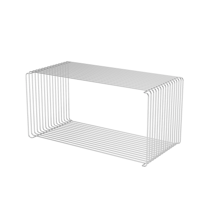 Etagère Panton Wire Rectangle 70 cm - Montana Furniture-Chrome-The Woods Gallery