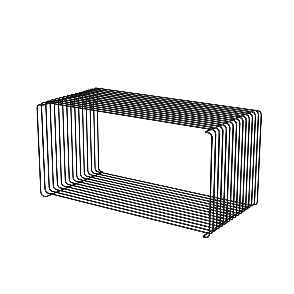 Etagère Panton Wire Rectangle 70 cm - Montana Furniture-Noir-The Woods Gallery