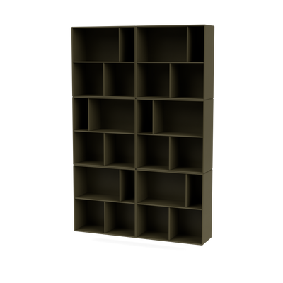 Étagère Read par Peter J. Lassen, laque 139 Oregano, suspendu au mur, packshot Montana