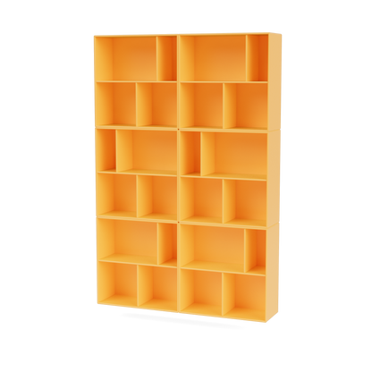 Étagère Read par Peter J. Lassen, laque 166 Acacia, suspendu au mur, packshot Montana