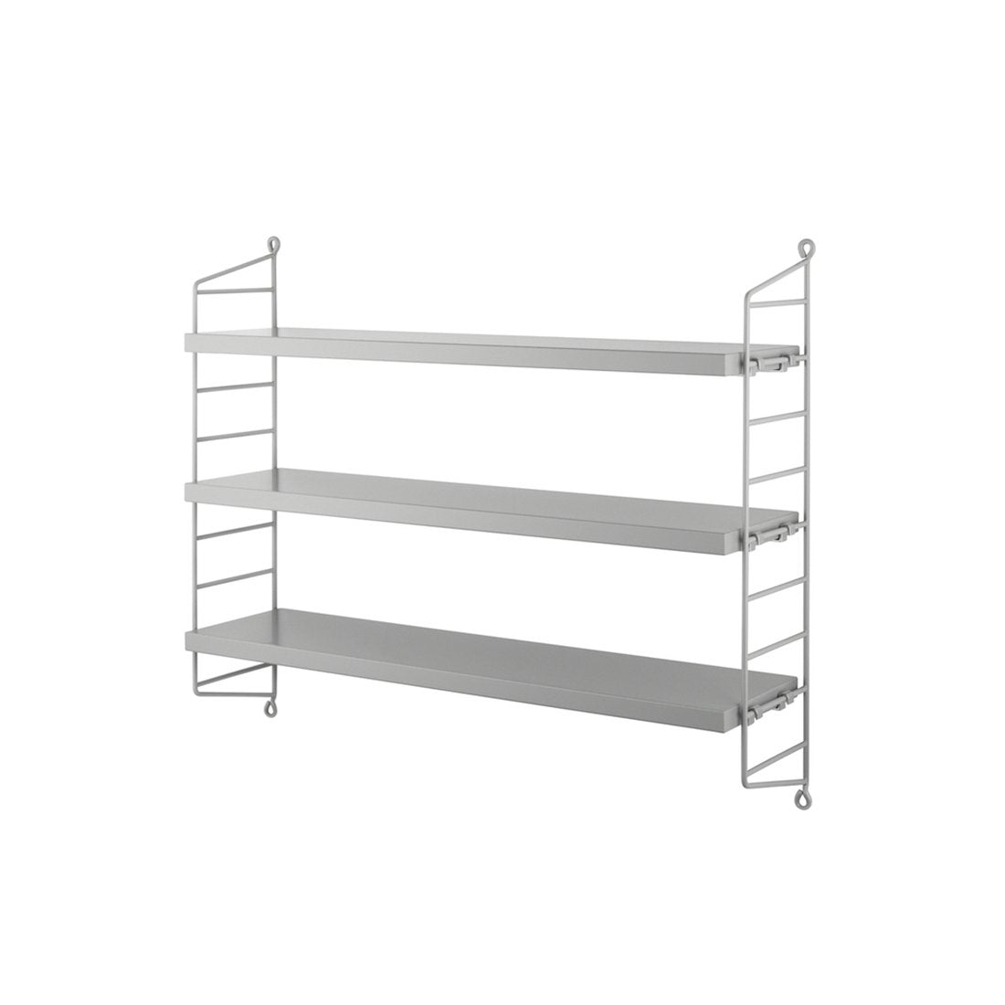 Étagère String Pocket Bois L 60 cm - String Furniture-Sage-The Woods Gallery