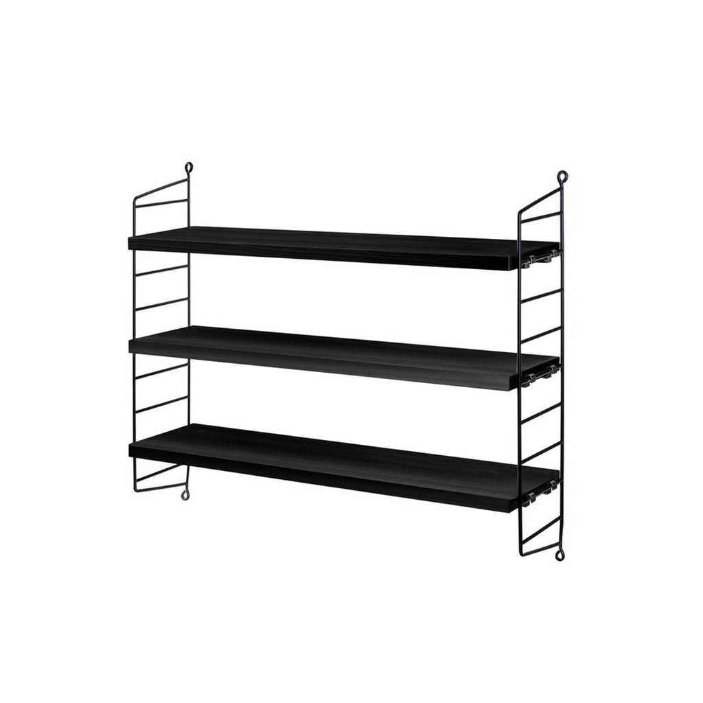 Étagère String Pocket Bois L 60 cm - String Furniture-Sage-The Woods Gallery