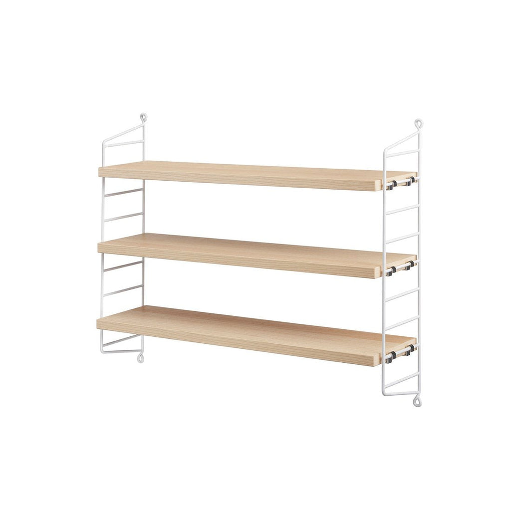 Étagère String Pocket Bois L 60 cm - String Furniture-Sage-The Woods Gallery