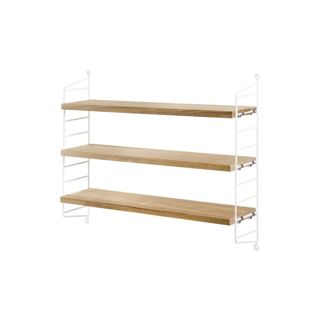 Étagère String Pocket Bois L 60 cm - String Furniture-Sage-The Woods Gallery