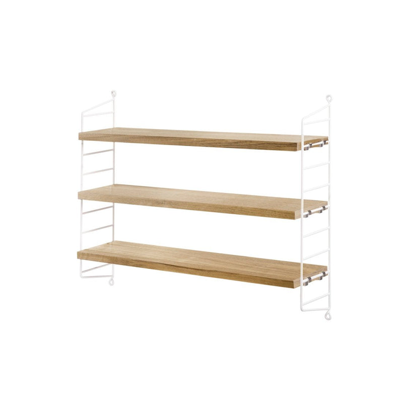 Étagère String Pocket Bois L 60 cm - String Furniture-Sage-The Woods Gallery