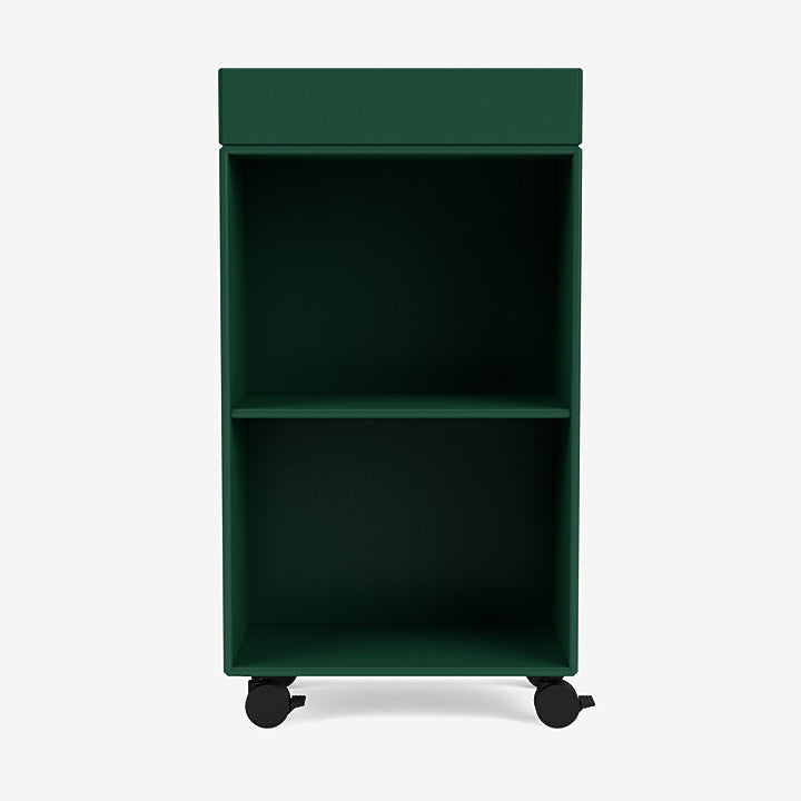 Etagère roulante Preppy par Peter J. Lassen - Montana-136 Pine-The Woods Gallery