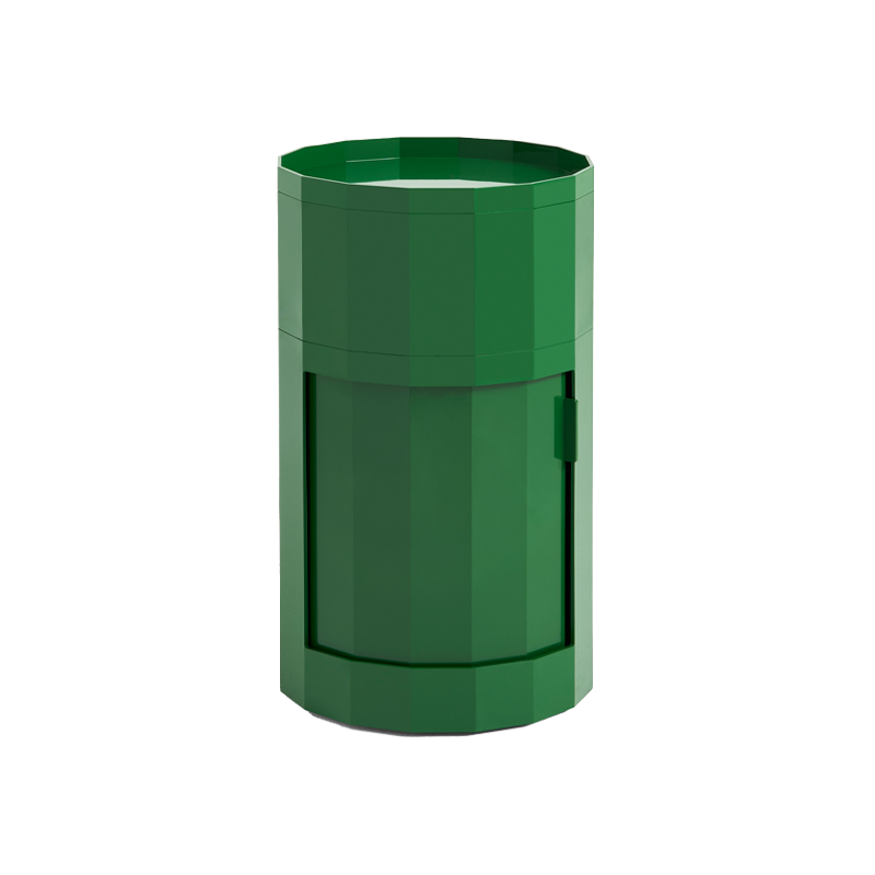 Facet Cabinet High par Stefan Scholten - Hay-Gris-The Woods Gallery