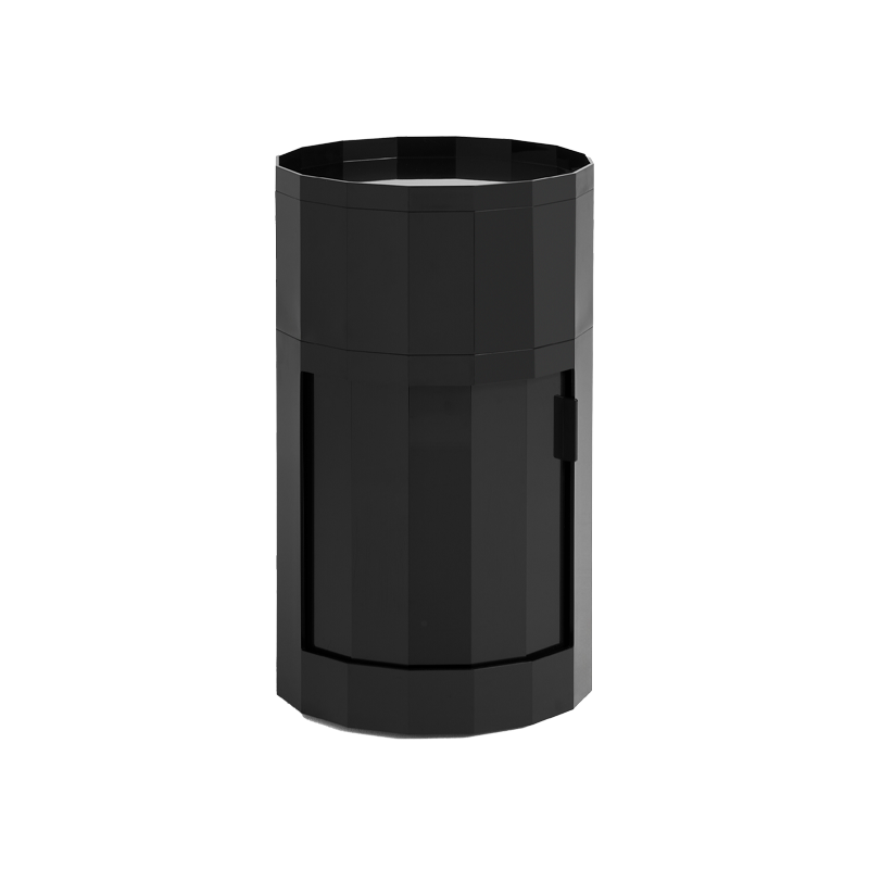 Facet Cabinet High par Stefan Scholten - Hay-Gris-The Woods Gallery