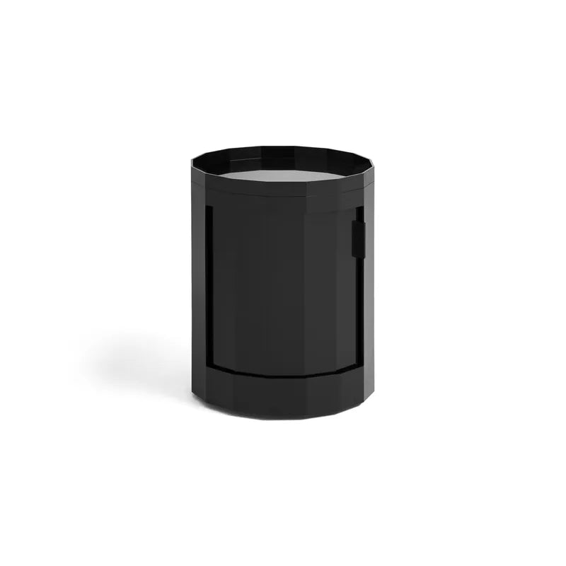 Facet Cabinet Low par Stefan Scholten - Hay-Gris-The Woods Gallery