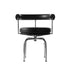 Fauteuil "7" pivotant de Le Corbusier, P. Jeanneret, C. Perriand - Cassina-Noir-The Woods Gallery
