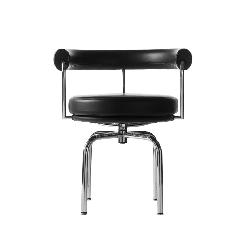 Fauteuil "7" pivotant de Le Corbusier, P. Jeanneret, C. Perriand - Cassina-Noir-The Woods Gallery