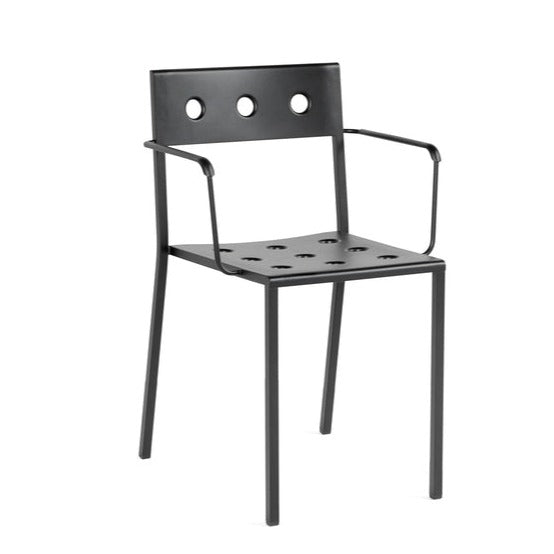 Fauteuil Balcony - Hay-Anthracite-The Woods Gallery