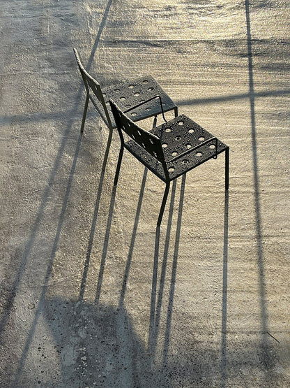 Fauteuil Balcony - Hay-Gris clair-The Woods Gallery