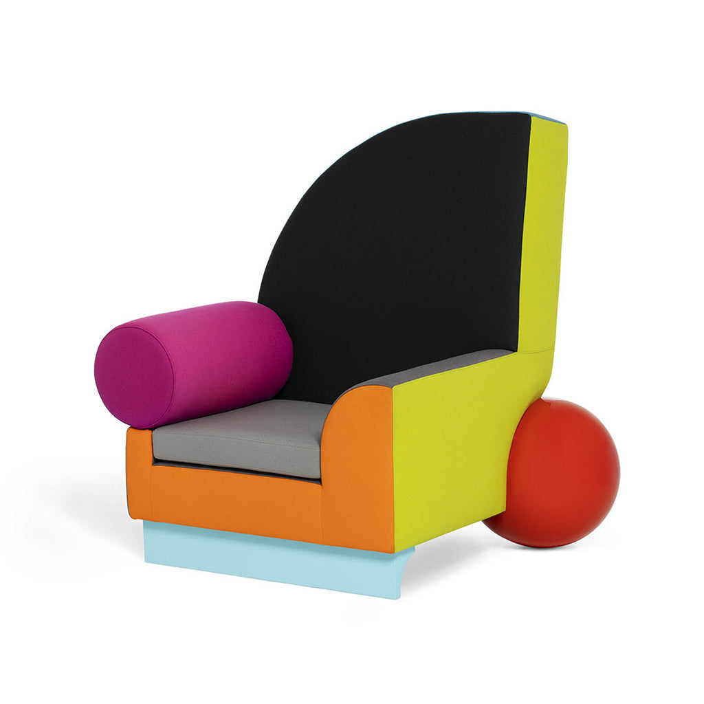 Fauteuil Bel Air par Peter Shire - Memphis Milano-The Woods Gallery