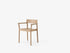 Fauteuil Betty TK9 de Thau & Kallio - &Tradition-Chêne massif laqué-Assise bois-Sans revêtement-The Woods Gallery