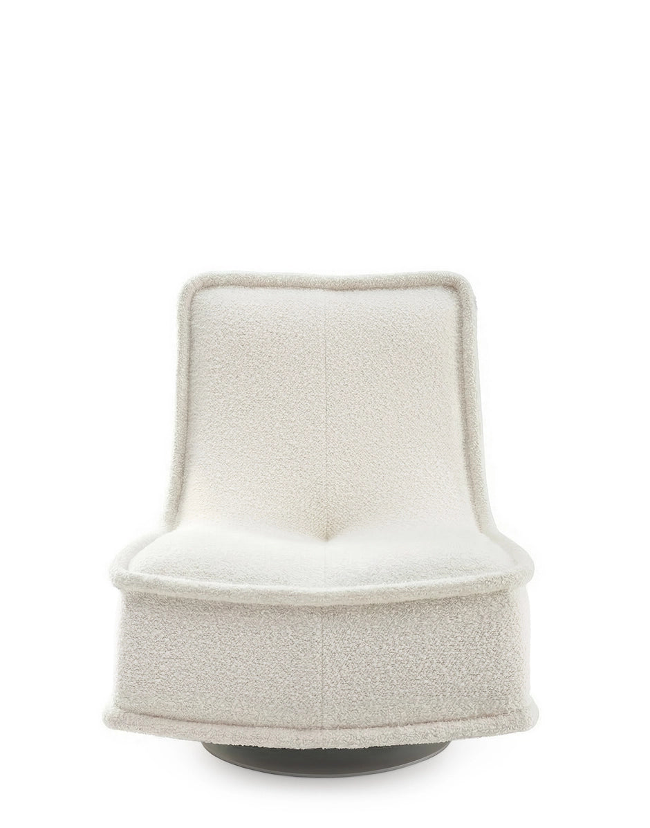 Fauteuil Bonheur Du Jour de Philippe Starck - Kartell-Anthracite - Blanc-The Woods Gallery