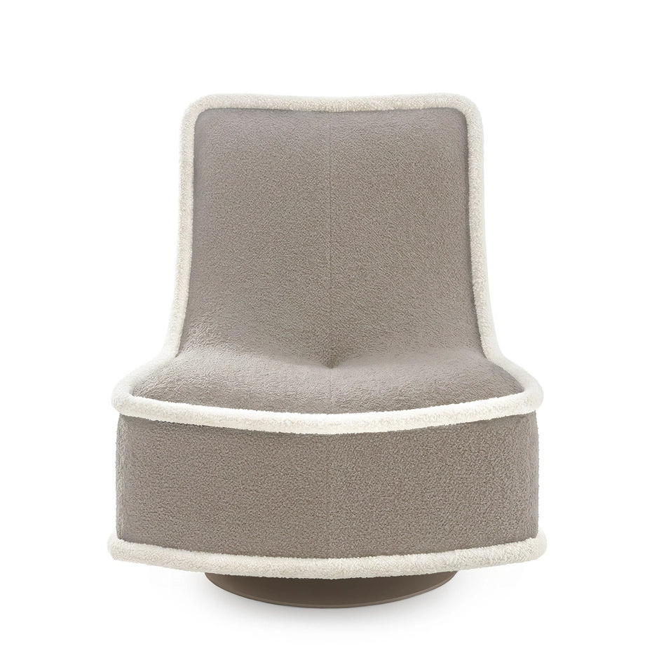 Fauteuil Bonheur Du Jour de Philippe Starck - Kartell-Anthracite - Blanc-The Woods Gallery