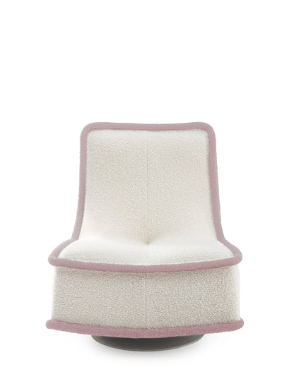 Fauteuil Bonheur Du Jour de Philippe Starck - Kartell-Anthracite - Blanc-The Woods Gallery