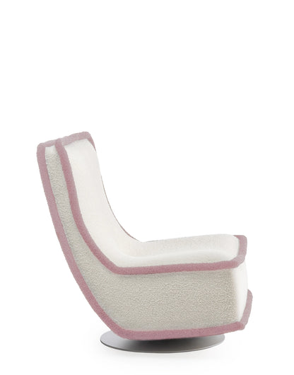 Fauteuil Bonheur Du Jour de Philippe Starck - Kartell-Anthracite - Blanc-The Woods Gallery