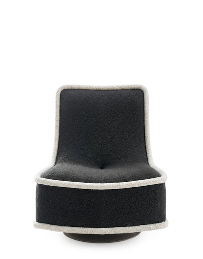 Fauteuil Bonheur Du Jour de Philippe Starck - Kartell-Anthracite - Blanc-The Woods Gallery