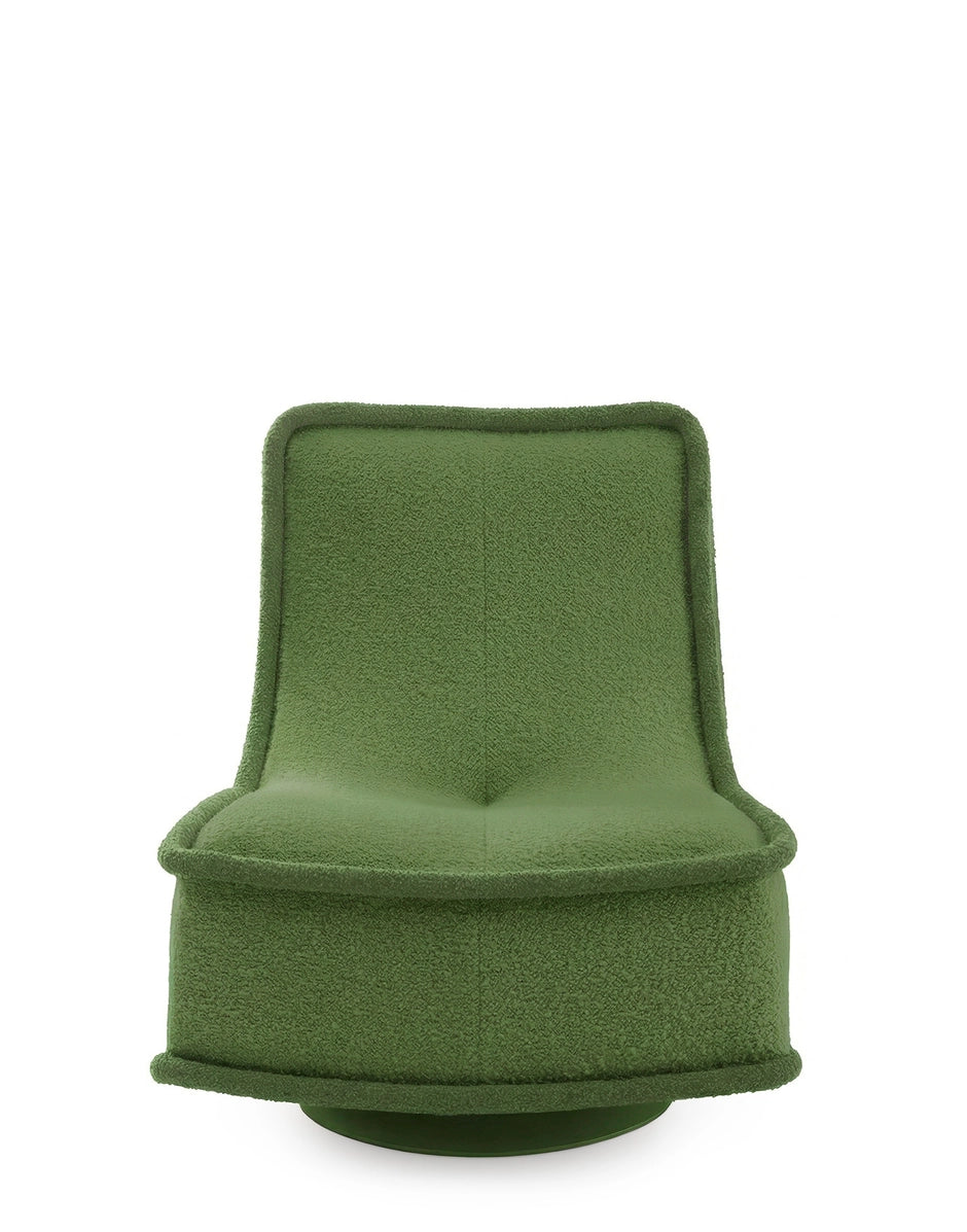 Fauteuil Bonheur Du Jour de Philippe Starck - Kartell-Anthracite - Blanc-The Woods Gallery